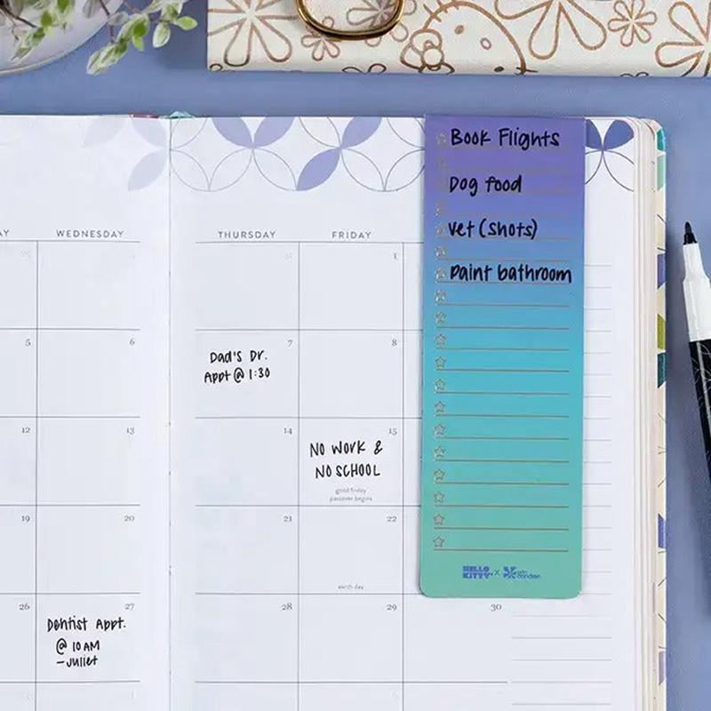 Sanrio Hello Kitty x Erin Condren To-Do Listic Dashboard Sanrio Characters Magnet  USA |  LJZDM-5218