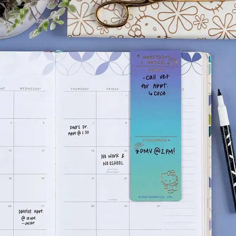 Sanrio Hello Kitty x Erin Condren To-Do Listic Dashboard Sanrio Characters Magnet  USA |  LJZDM-5218
