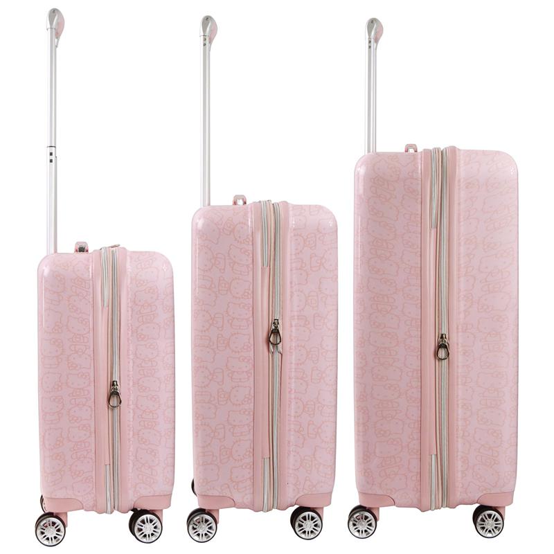 Sanrio Hello Kitty x FUL Pose 3-Pc Hardshell (Pink) Sanrio Characters Luggage  USA |  CETFN-1287