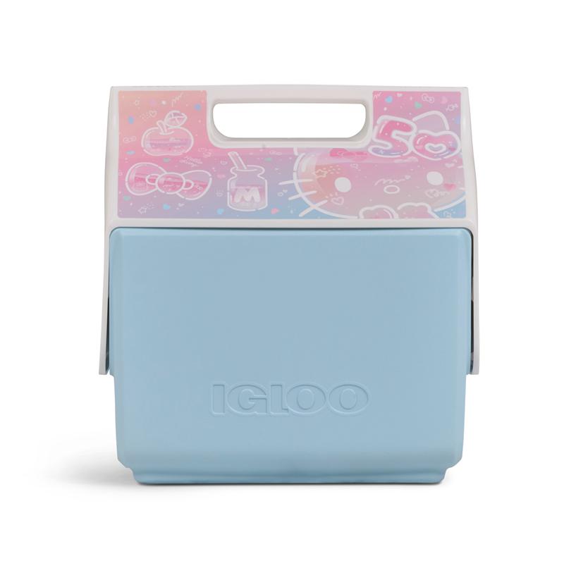Sanrio Hello Kitty x Igloo 50th Anniversary Little Playmate 7 Qt Sanrio Characters Cooler  USA |  MCFKR-4965