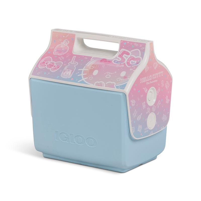 Sanrio Hello Kitty x Igloo 50th Anniversary Little Playmate 7 Qt Sanrio Characters Cooler  USA |  MCFKR-4965