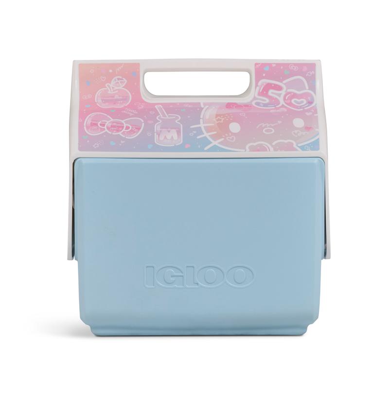 Sanrio Hello Kitty x Igloo 50th Anniversary Little Playmate 7 Qt Sanrio Characters Cooler  USA |  MCFKR-4965