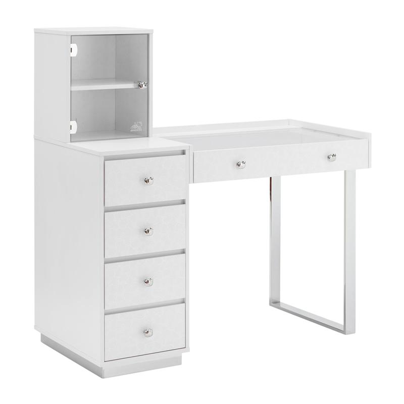 Sanrio Hello Kitty x Impressions Vanity SlayStation Duet Vanity Desk Sanrio Characters Vanity Desk  USA |  YSWJP-8529