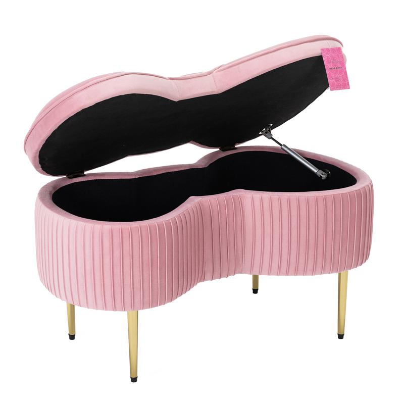 Sanrio Hello Kitty x Impressions Vanity Bow Sanrio Characters Storage Bench  USA |  XIZHT-5938