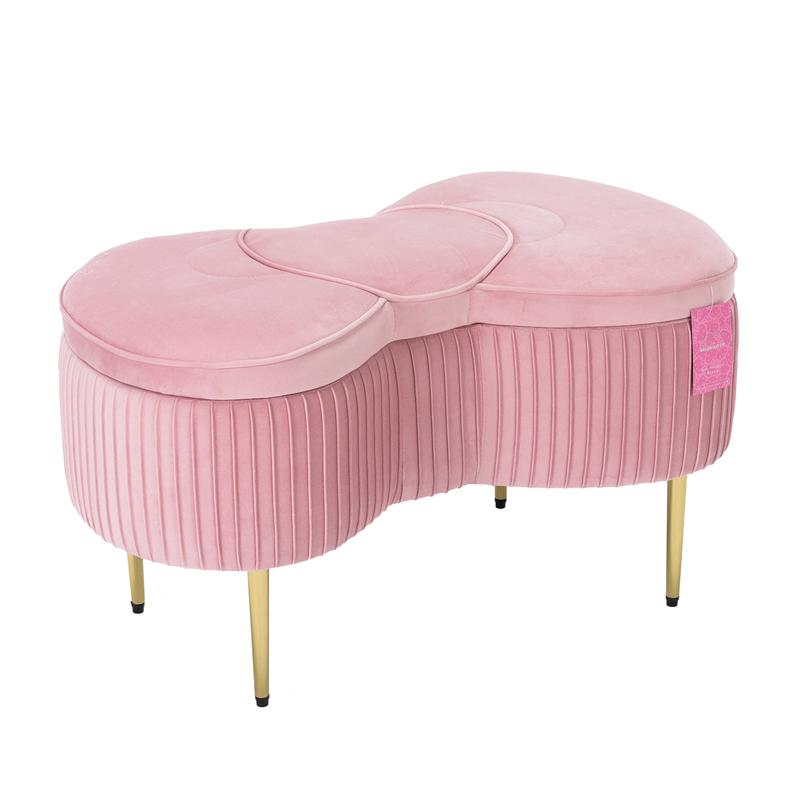 Sanrio Hello Kitty x Impressions Vanity Bow Sanrio Characters Storage Bench  USA |  XIZHT-5938