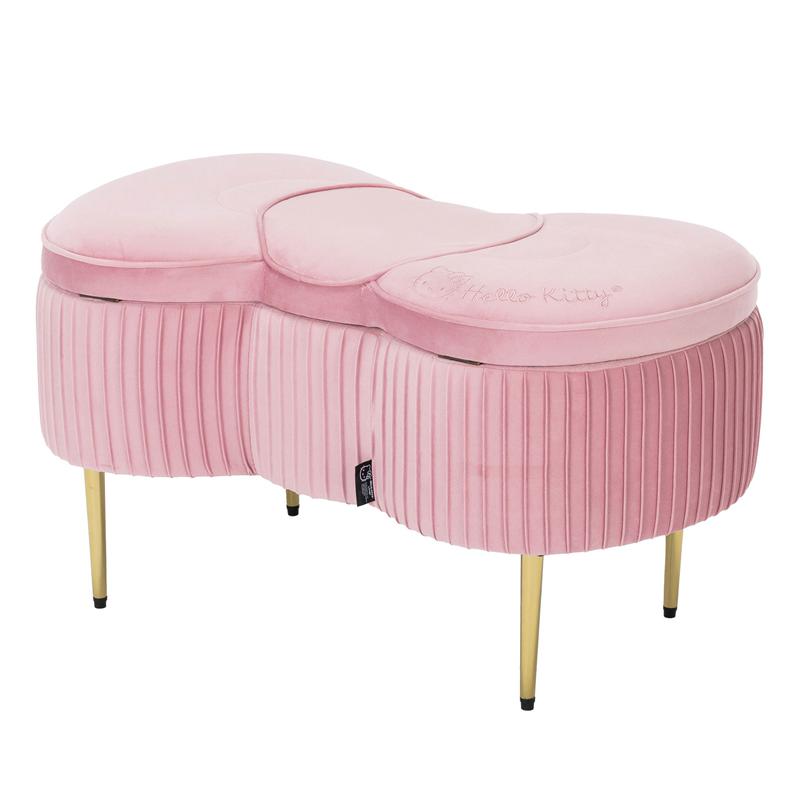 Sanrio Hello Kitty x Impressions Vanity Bow Sanrio Characters Storage Bench  USA |  XIZHT-5938