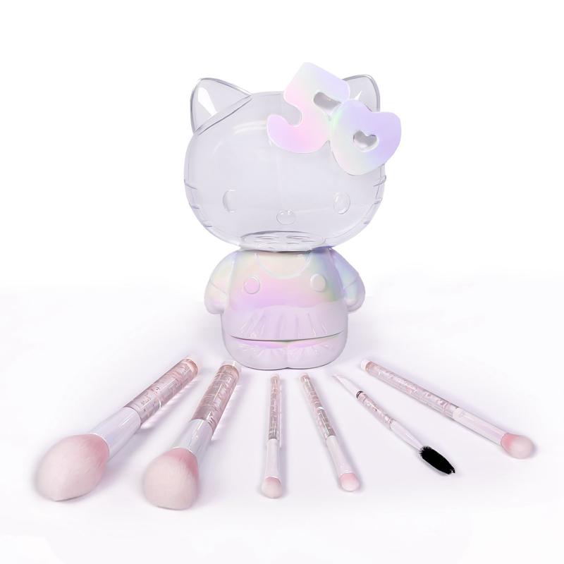 Sanrio Hello Kitty x Impressions Vanity 50th Anniv. 6-Pc Brush Sanrio Characters Gift Set  USA |  CEANH-7920