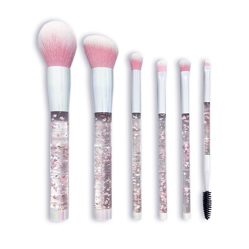 Sanrio Hello Kitty x Impressions Vanity 50th Anniv. 6-Pc Brush Sanrio Characters Gift Set  USA |  CEANH-7920