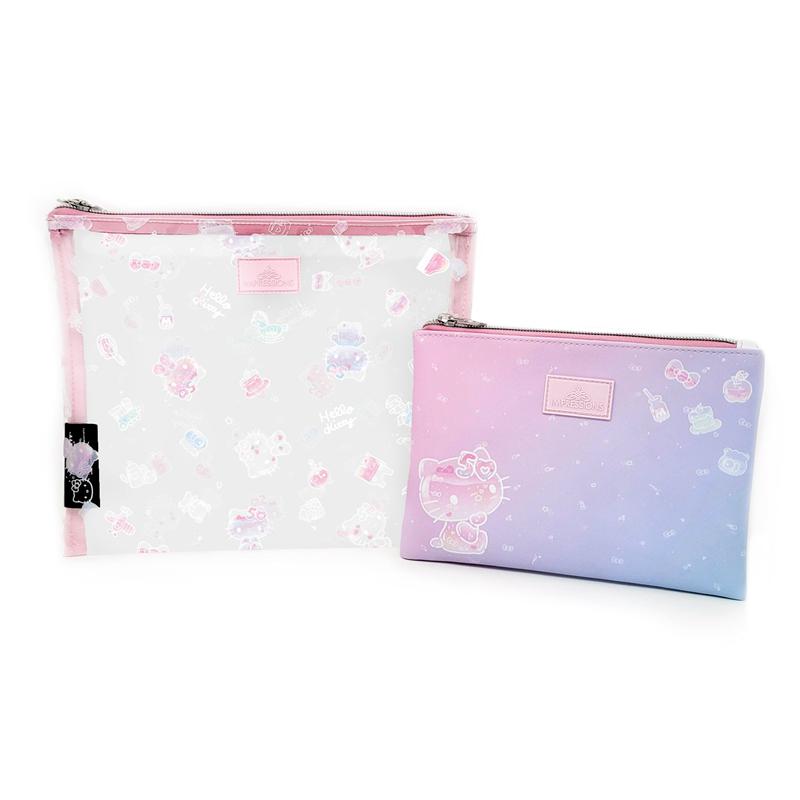 Sanrio Hello Kitty x Impressions Vanity 50th Anniv. Slim Set Bags Pouch  USA |  GUBDK-7602