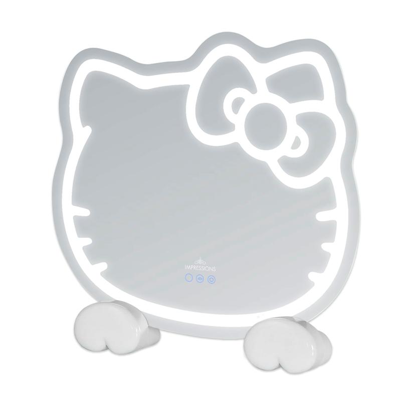 Sanrio Hello Kitty x Impressions Vanity RGB Wall 2.0 W/ Bluetooth Spea Accessories Mirror  USA |  EKCTJ-2349