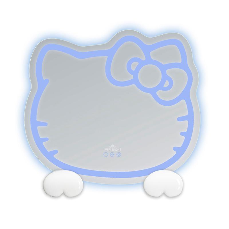 Sanrio Hello Kitty x Impressions Vanity RGB Wall 2.0 W/ Bluetooth Spea Accessories Mirror  USA |  EKCTJ-2349
