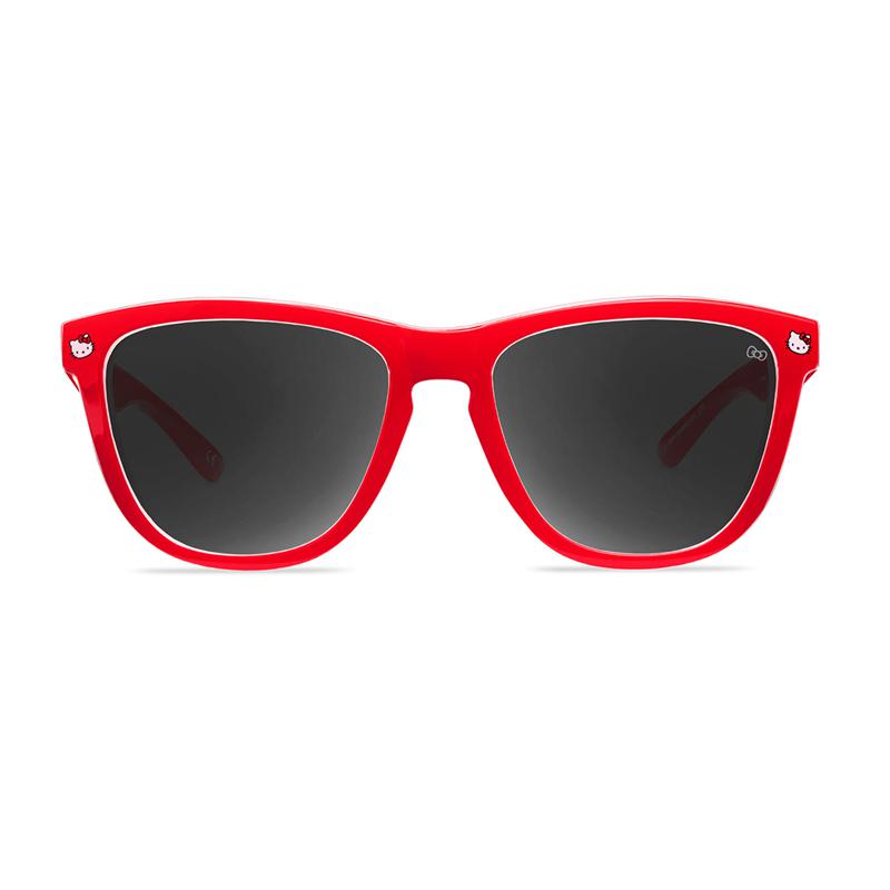 Sanrio Hello Kitty x Knockaround Classic Red Sun(Premiums) Sanrio Characters Sunglasses  USA |  CKYHL-2538
