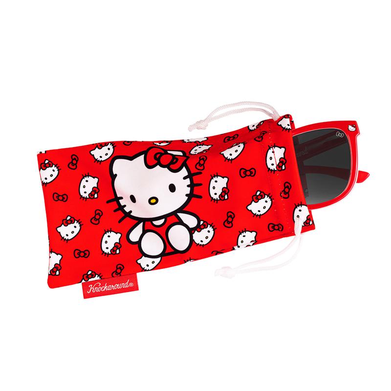 Sanrio Hello Kitty x Knockaround Classic Red Sun(Premiums) Accessories Sunglasses  USA |  LUKCP-5418