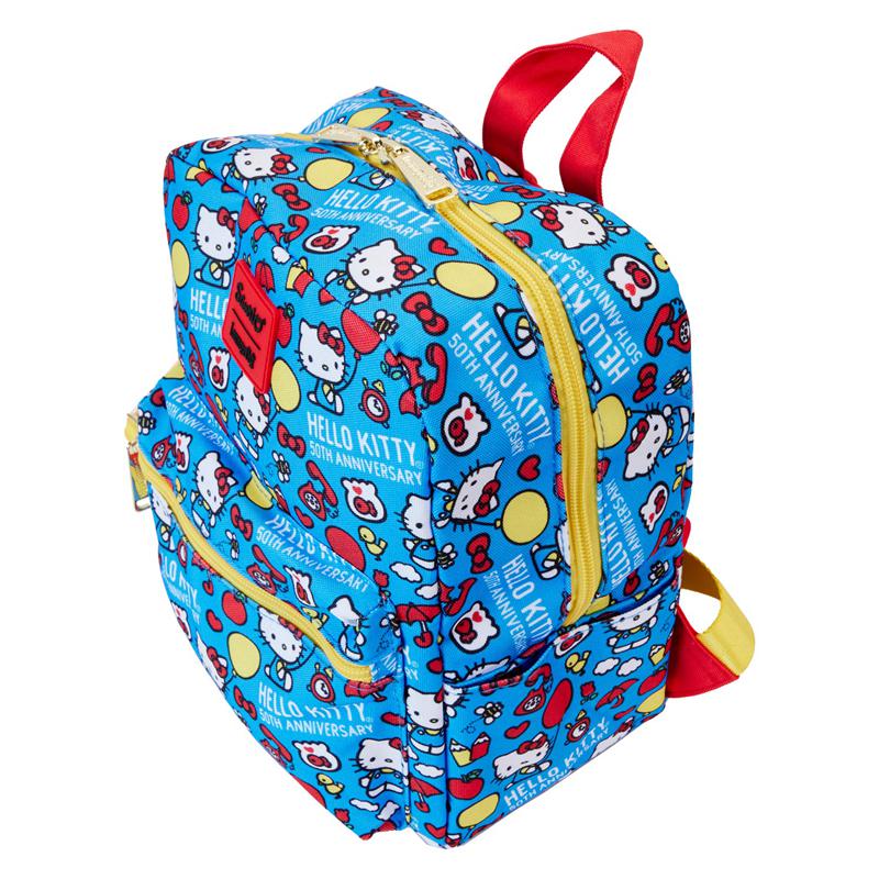 Sanrio Hello Kitty x Loungefly 50th Anniversary Classic Mini Sanrio Characters Backpack  USA |  FMEOD-7502