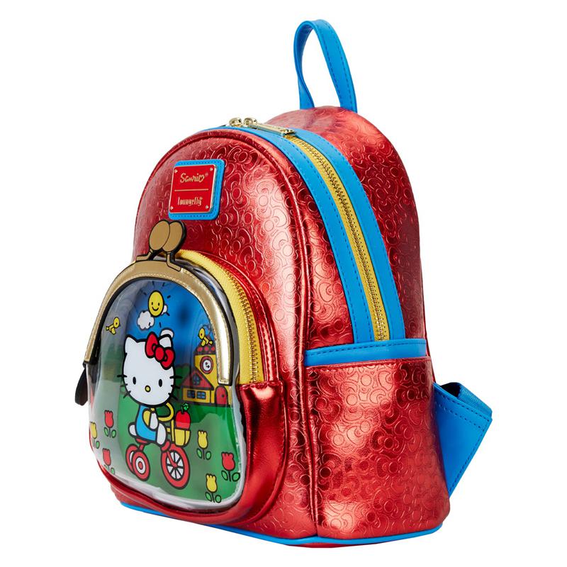 Sanrio Hello Kitty x Loungefly 50th Anniversary Classic Coin Mini Backp Bags Purse  USA |  WNTCV-8617
