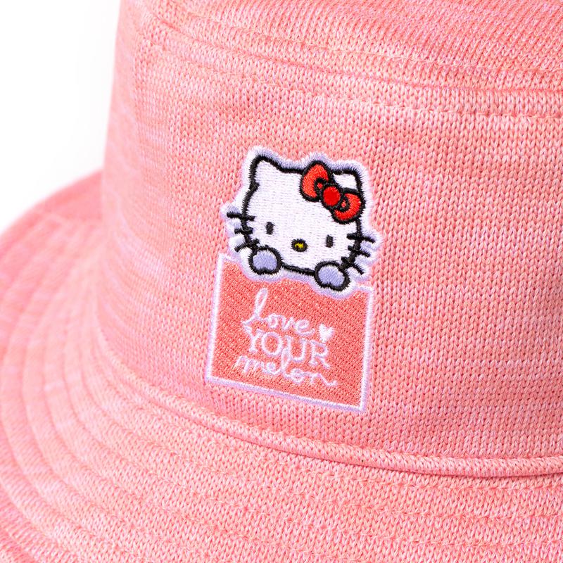 Sanrio Hello Kitty x Love Your Melon Speckled Hero (Pink) Accessories Bucket Hat  USA |  RAVMF-5382
