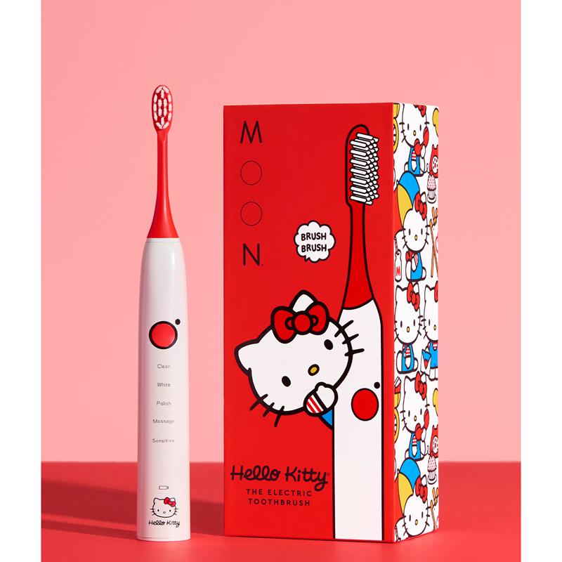 Sanrio Hello Kitty x MOON Oral Beauty Electric Toothbrush Sanrio Characters Brush  USA |  LSJVR-6375