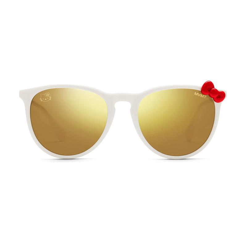 Sanrio Hello Kitty x MVMT Ingram Sun(Glossy White) Sanrio Characters Sunglasses  USA |  AXMFY-2943