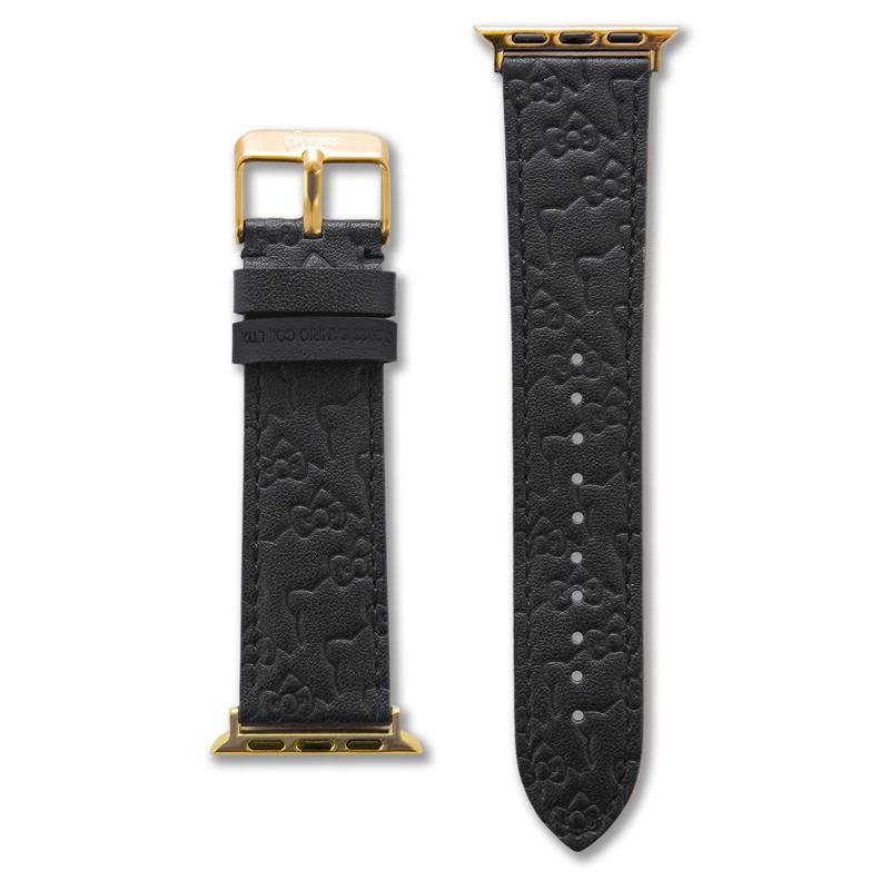Sanrio Hello Kitty x Sonix Classic Black Leather Band Accessories Watch  USA |  SVKEC-4715