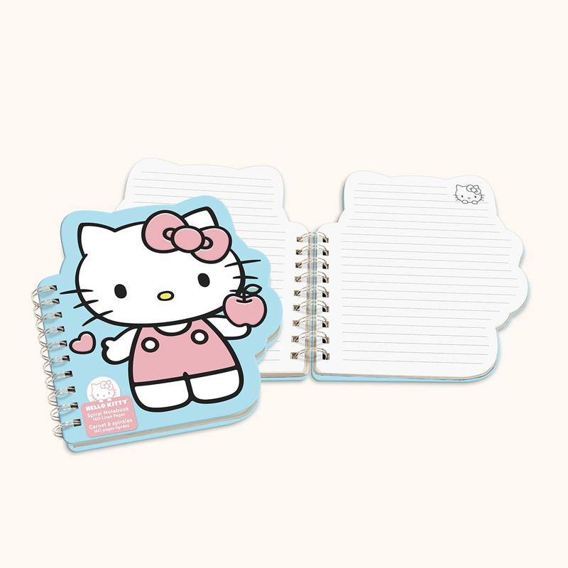 Sanrio Hello Kitty x Studio Oh! Classic Blue Die-Cut Sanrio Characters Notebook  USA |  EOUDX-6059