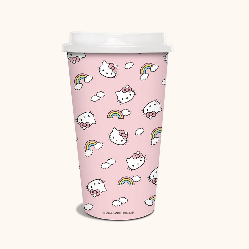 Sanrio Hello Kitty x Studio Oh! Rainbow Skies Paper Hots Sanrio Characters Cups  USA |  PTLMQ-9476