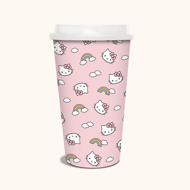 Sanrio Hello Kitty x Studio Oh! Rainbow Skies Paper Hots Sanrio Characters Cups  USA |  PTLMQ-9476