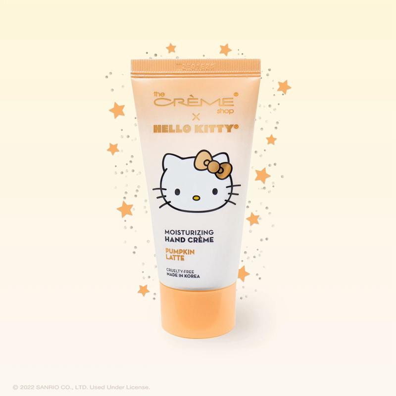 Sanrio Hello Kitty x The Crème Shop Moisturizing Hand Crème (Pumpkin Latte) Sanrio Characters Hand Crème  USA |  VDLGE-2879