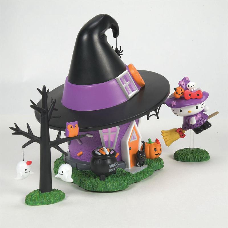 Sanrio Hello Kitty's Halloween Witch Tower Set Sanrio Characters Figurine  USA |  SZGUA-7564