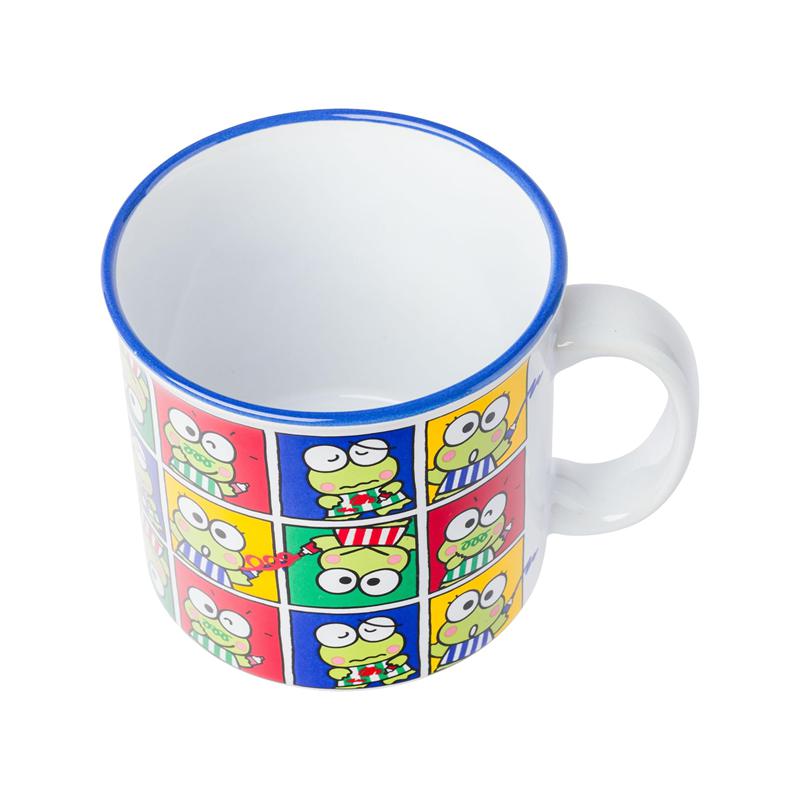 Sanrio Keroppi Ceramic (Grid Pose) Sanrio Characters Mug  USA |  CKIQR-9462