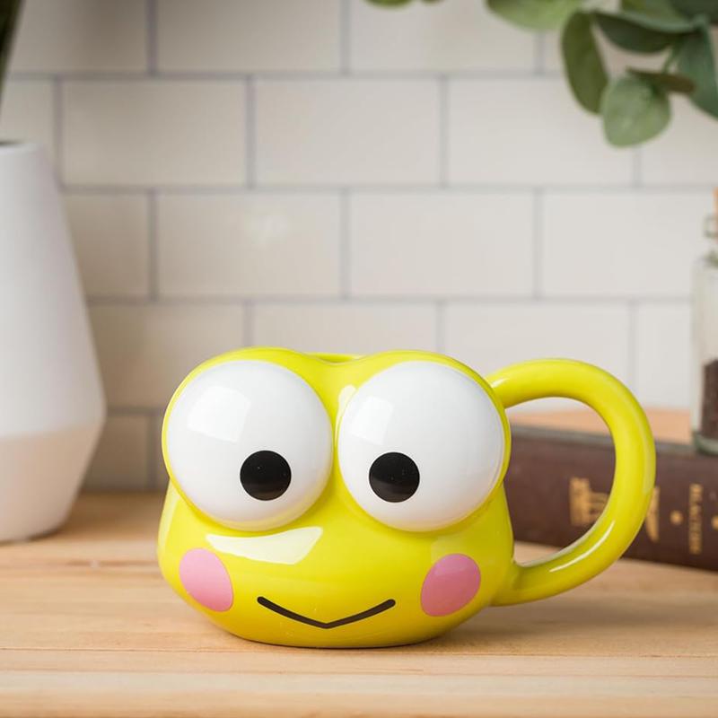 Sanrio Keroppi Face Sculpted Sanrio Characters Mug  USA |  WISFE-8751