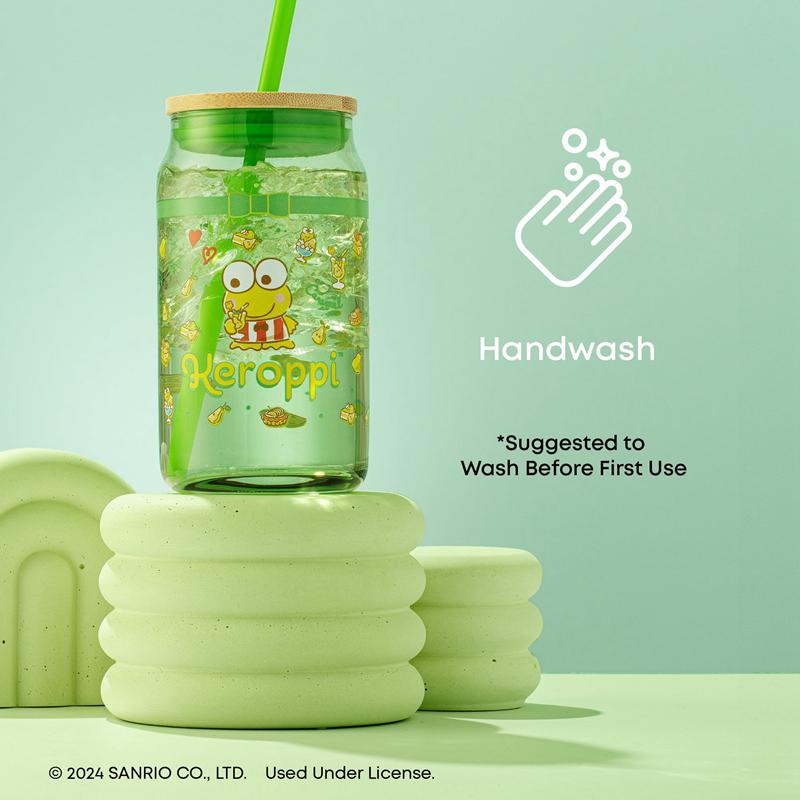 Sanrio Keroppi Favorite Flavor Lidded Sanrio Characters Tumbler  USA |  FNYZH-3154