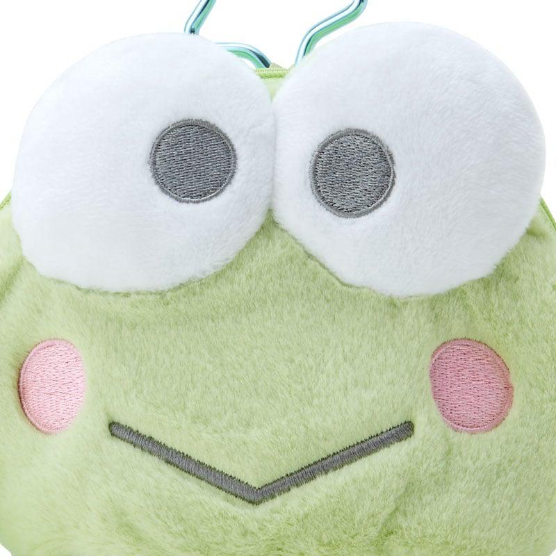 Sanrio Keroppi Plush Mini Face Sanrio Characters Pouch  USA |  TAJQS-9278