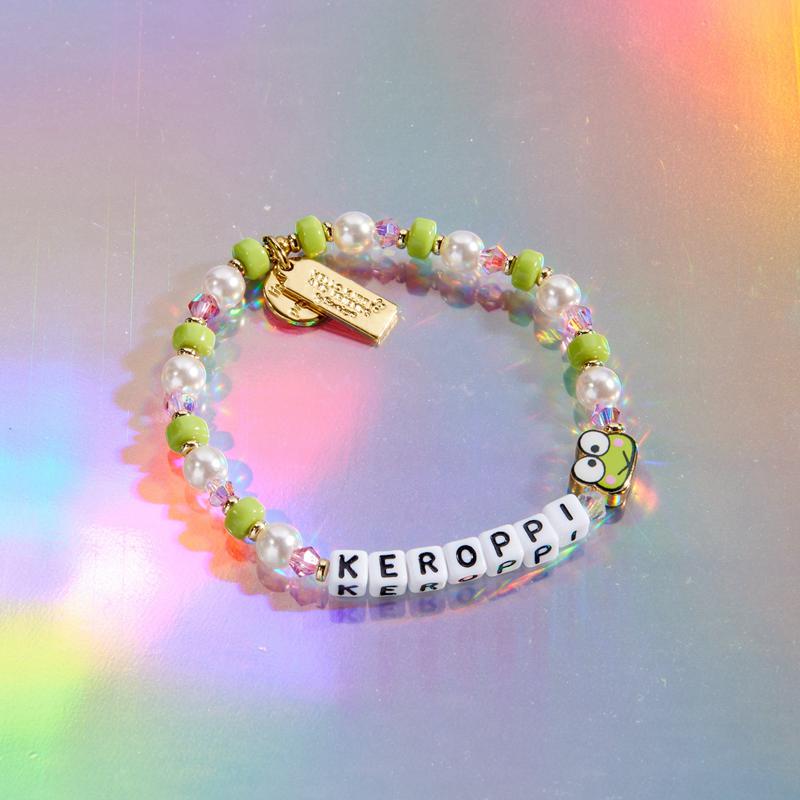 Sanrio Keroppi x Little Words Project Beaded Accessories Bracelet  USA |  GBKRE-0534