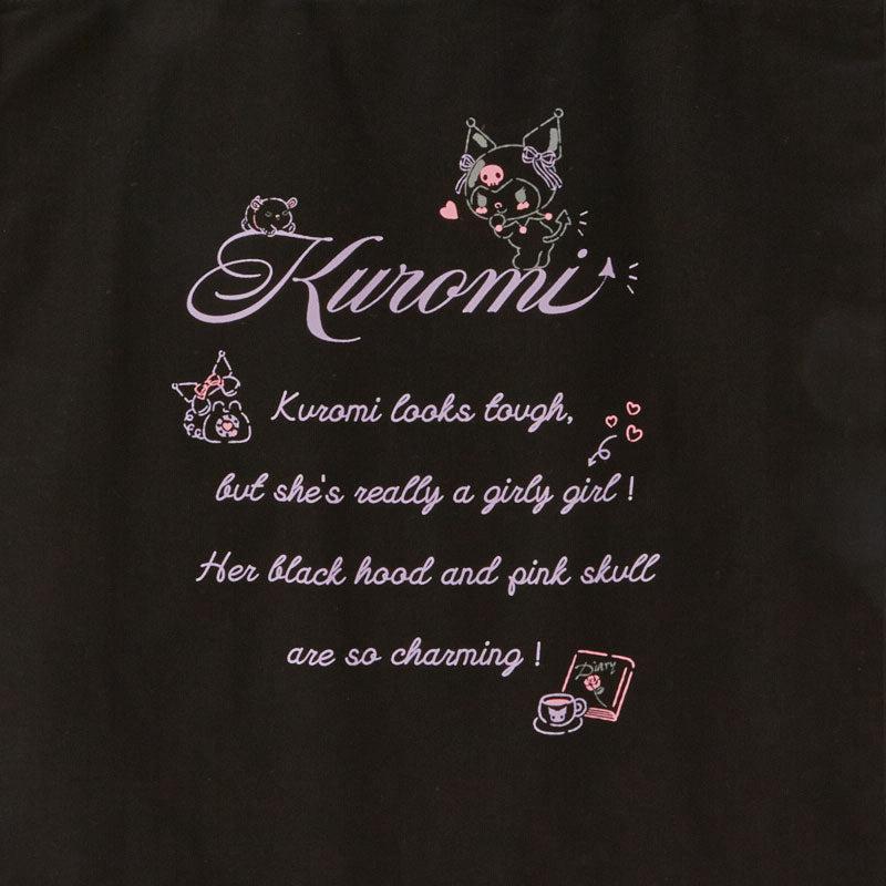 Sanrio Kuromi Canvas Easy (Black) Bags Tote  USA |  PEWCO-4063