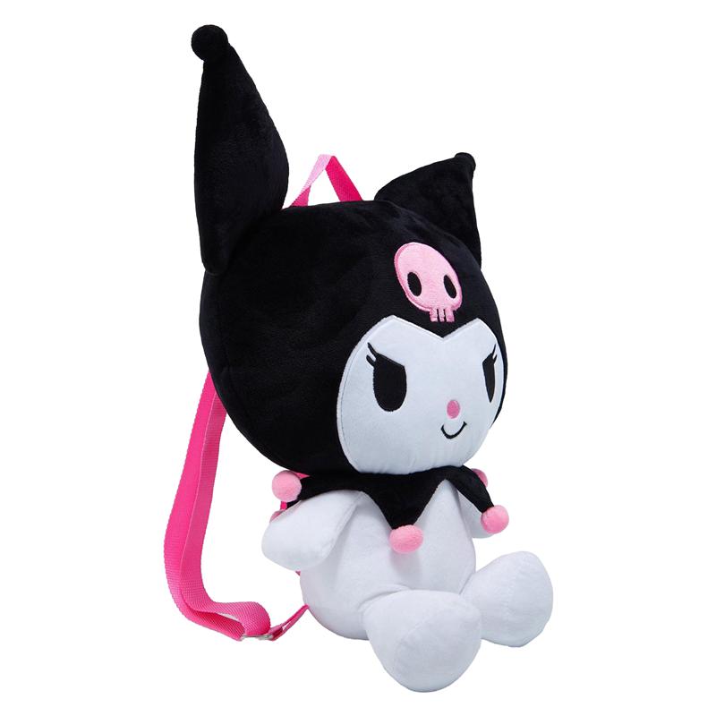 Sanrio Kuromi Classic Plush Sanrio Characters Backpack  USA |  YHXBV-5681