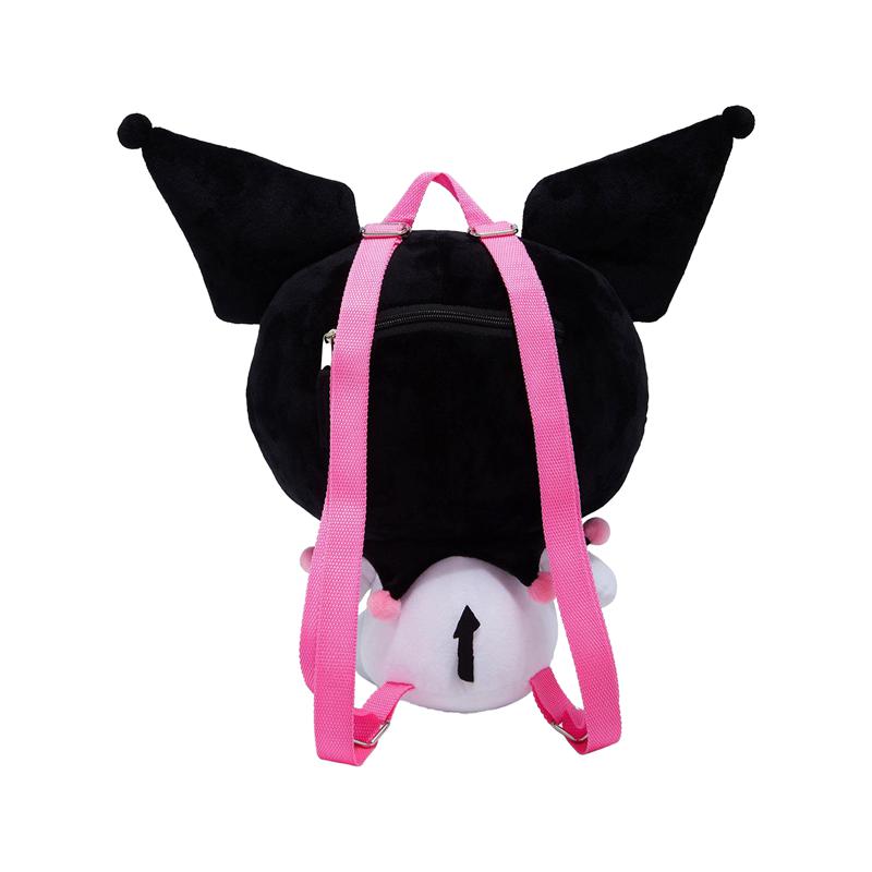 Sanrio Kuromi Classic Plush Sanrio Characters Backpack  USA |  YHXBV-5681