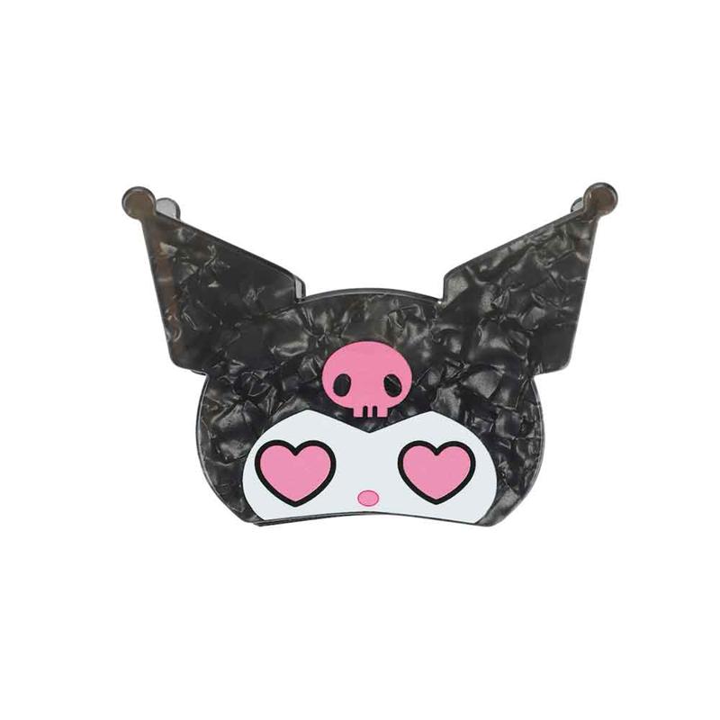 Sanrio Kuromi Heart Eyes Hair Sanrio Characters Clip  USA |  CSDON-7502