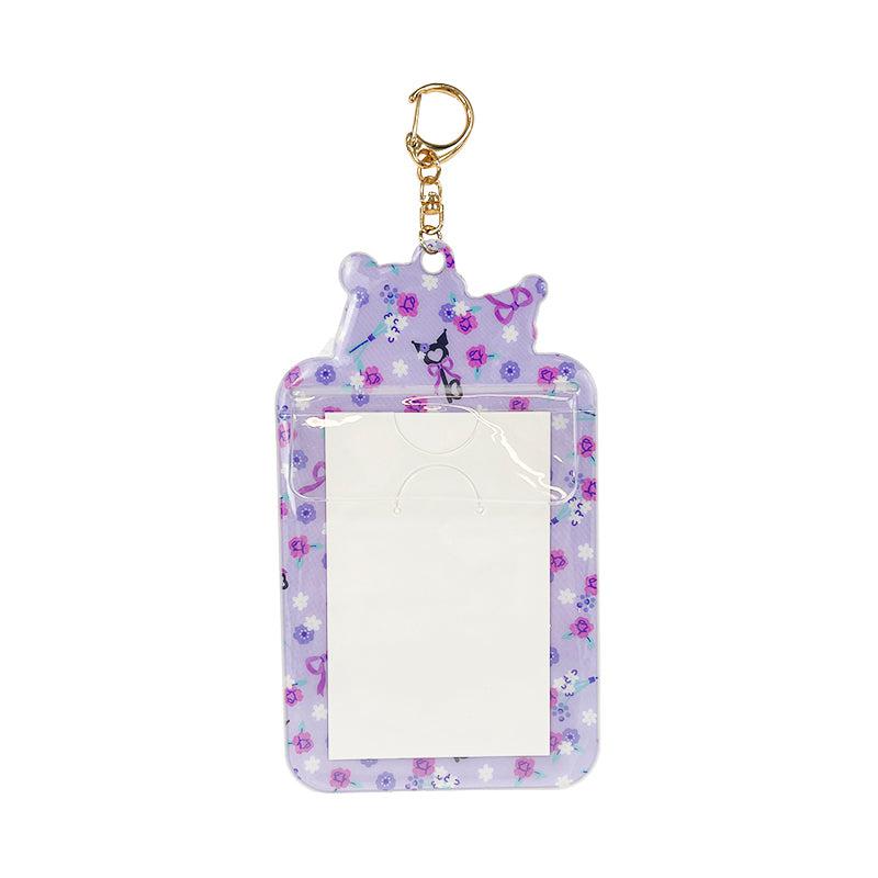 Sanrio Kuromi ID (Charming Florals Series) Sanrio Characters Badge  USA |  UPXKZ-9710