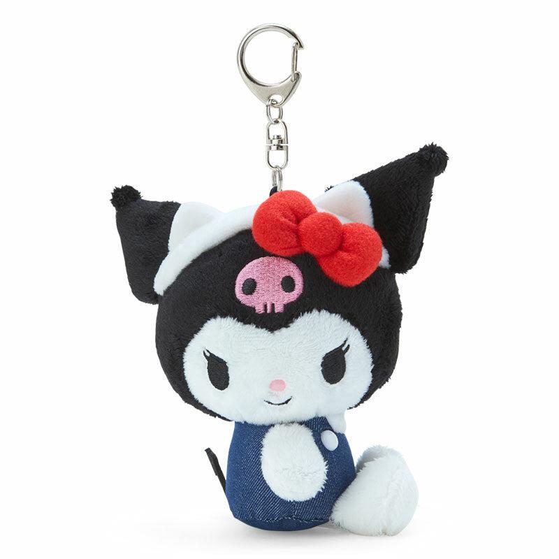 Sanrio Kuromi Mascot Plush (Hello, Everyone! Series) Accessories Keychain  USA |  DNSOH-4580