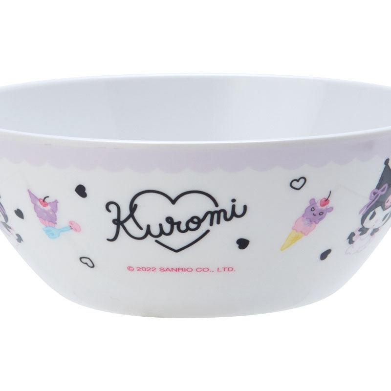 Sanrio Kuromi Melamine Bowl Sanrio Characters Bow  USA |  URZLJ-5832