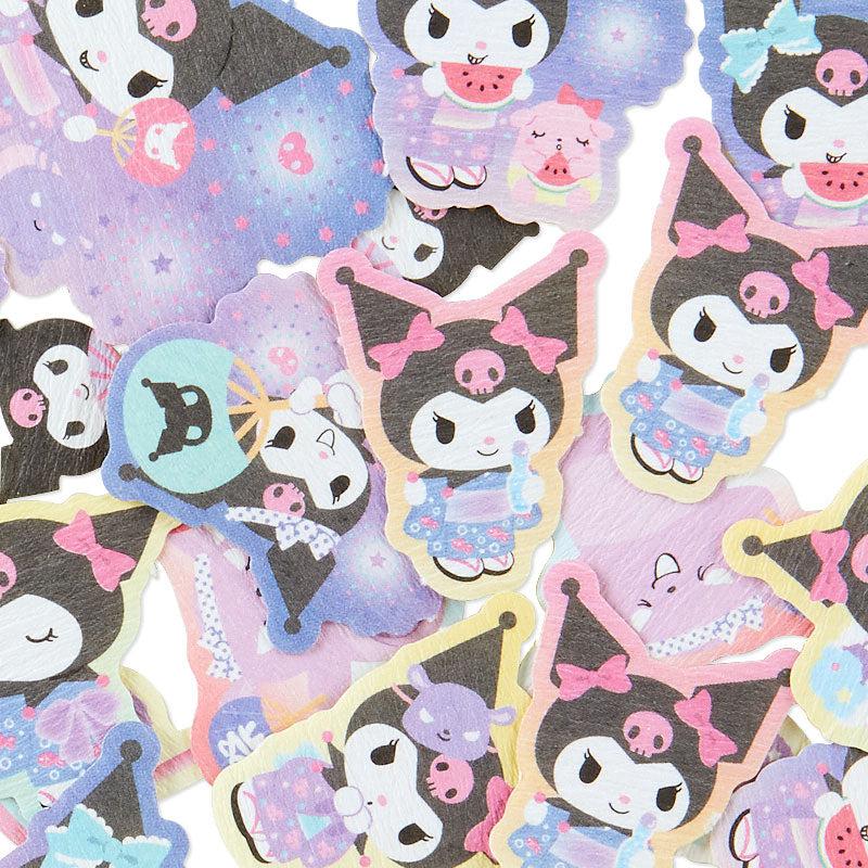 Sanrio Kuromi Summer 30-Piece Lantern Mini Sanrio Characters Sticker Pack  USA |  SJBWA-5847