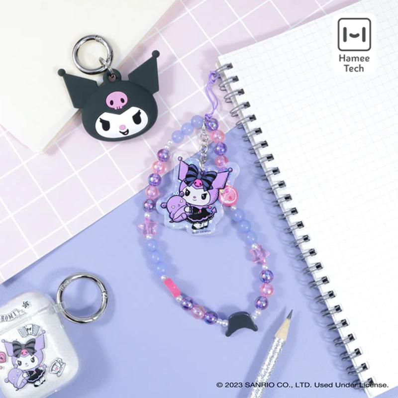 Sanrio Kuromi - Lolita Version Beaded Charm Mobile Phone Accessories Wrist Straps  USA |  JNXAD-0784