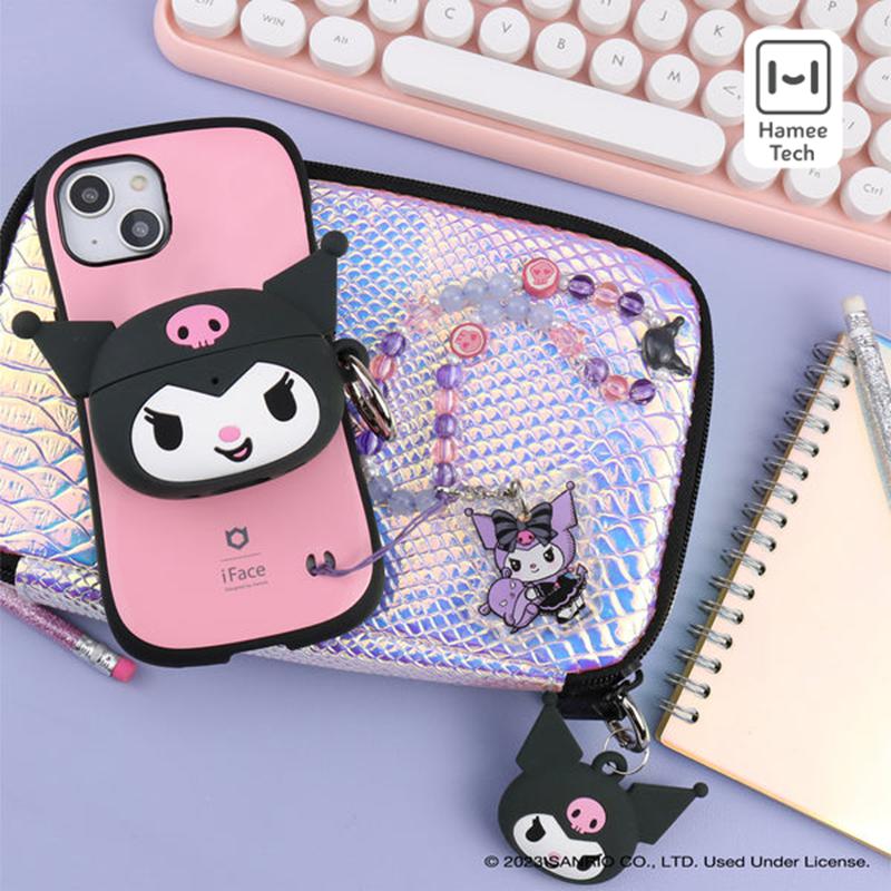 Sanrio Kuromi - Lolita Version Beaded Charm Mobile Phone Accessories Wrist Straps  USA |  JNXAD-0784