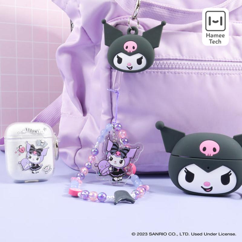 Sanrio Kuromi - Lolita Version Beaded Charm Mobile Phone Accessories Wrist Straps  USA |  JNXAD-0784