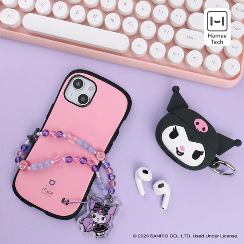 Sanrio Kuromi - Lolita Version Beaded Charm Mobile Phone Accessories Wrist Straps  USA |  JNXAD-0784
