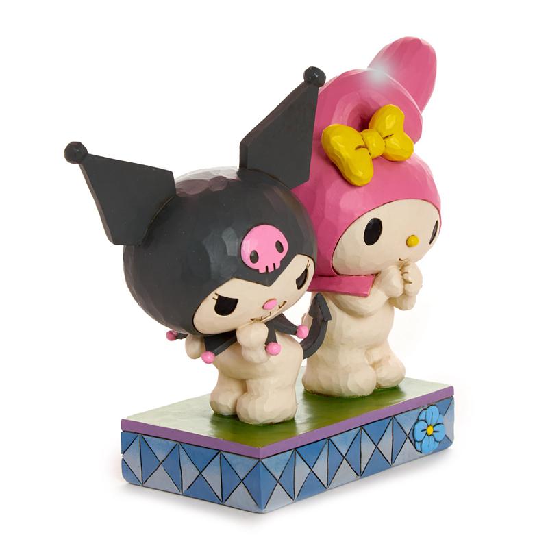 Sanrio Kuromi and My Melody (Jim Shore Sanrio Collection) Sanrio Characters Figurine  USA |  ABUDY-8495