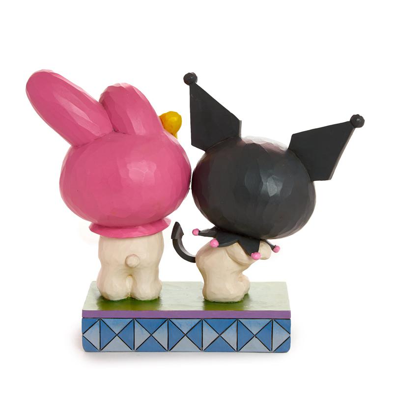 Sanrio Kuromi and My Melody (Jim Shore Sanrio Collection) Sanrio Characters Figurine  USA |  ABUDY-8495