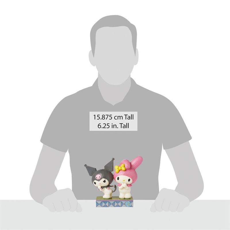 Sanrio Kuromi and My Melody (Jim Shore Sanrio Collection) Sanrio Characters Figurine  USA |  ABUDY-8495