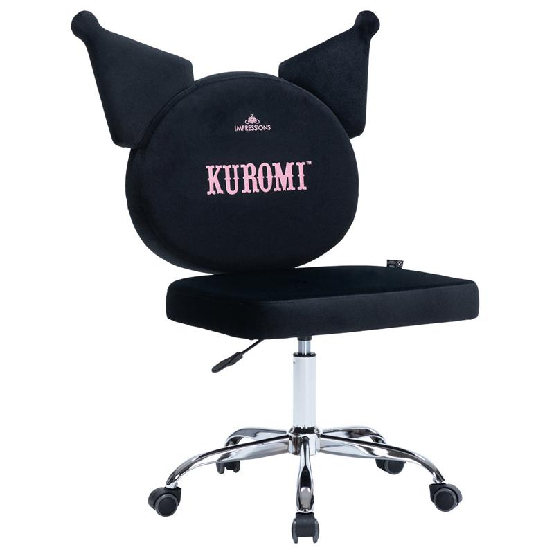 Sanrio Kuromi x Impressions Vanity Swivel Sanrio Characters Chair  USA |  LVCDU-5248