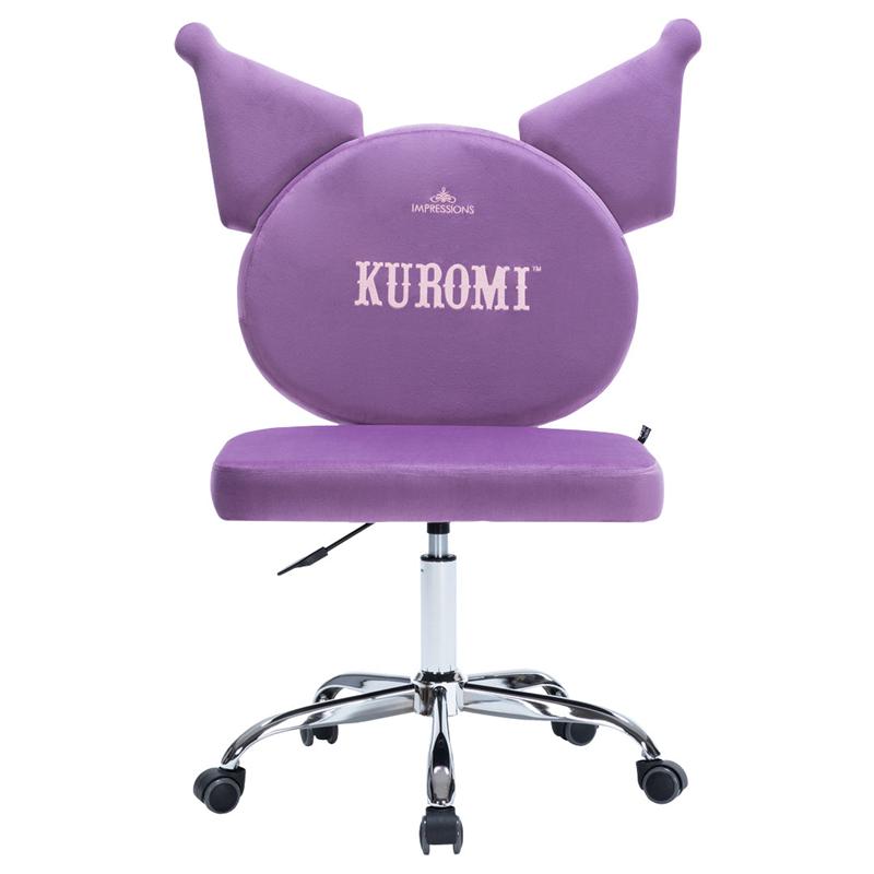 Sanrio Kuromi x Impressions Vanity Swivel Sanrio Characters Chair  USA |  LVCDU-5248